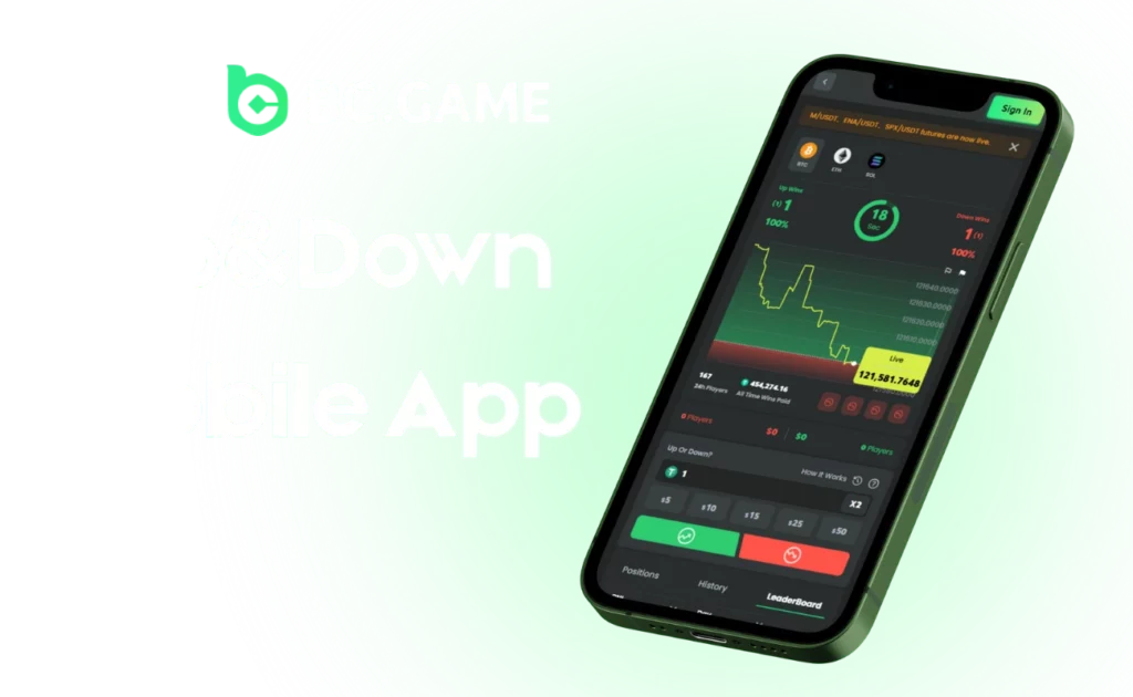 BC Game Up Down APP
