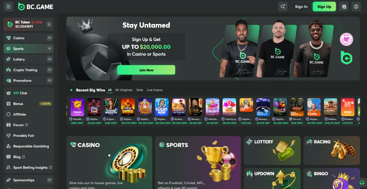 BC.Game Casino Review 2025 – Crypto Gambling for U.S. Players