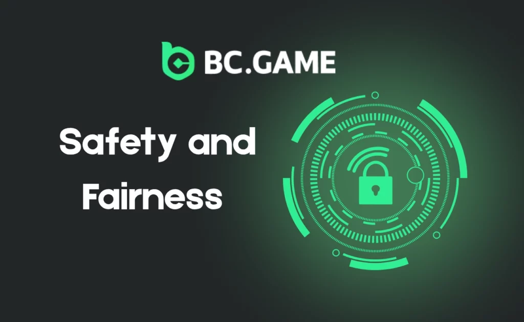 Safety and Fairness of BC Game Slot