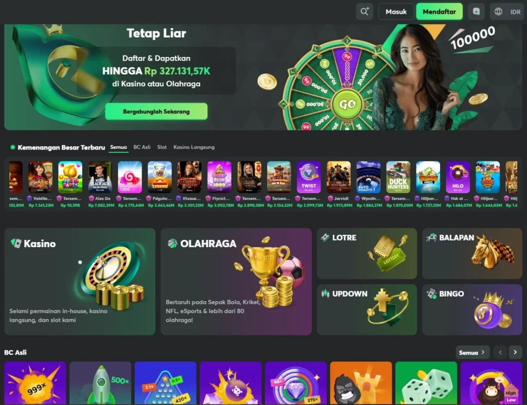 Tinjauan BC.Game ID – Apa yang Diharapkan dari BTC7777777.com?