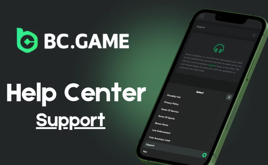 BC Game Support